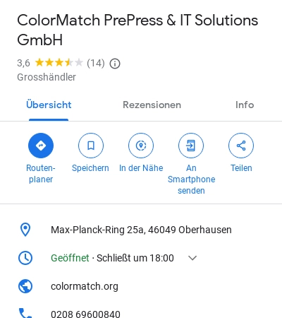 01 ColorMatch PrePress IT Solutions GmbH vorher