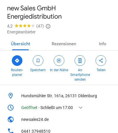 10 New Sales GmbH vorher